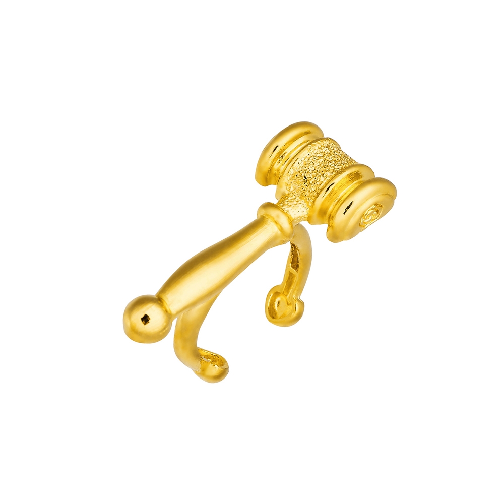 순금 판사봉 돌반지 3.75g